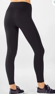 High waisted solid power hold fabletics leggings